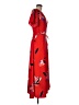A New Day 100% Polyester Tropical Red Casual Dress Size M - photo 4