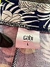 CAbi Tropical Green Shorts Size L - photo 3