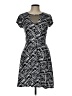 Unbranded Graphic Gray Casual Dress Size L (estimated) - photo 1