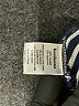 Bordeaux Stripes Black Long Sleeve Top Size XS - photo 9