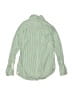 Thomas Mason for Crewcuts 100% Cotton Stripes Green Long Sleeve Button-Down Shirt Size 6 - 7 - photo 2