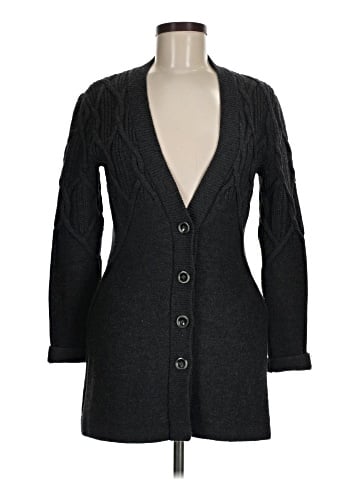 RENA LANGE Wool Cardigan (view 1)