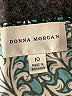 Donna Morgan Print Teal Casual Dress Size 10 - photo 7