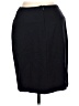 Halston Solid Black Casual Skirt Size 12 - photo 2