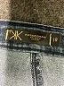 Kardashian Kollection Chevron-herringbone Blue Jeans Size 18 - photo 4