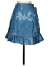 Lulus Tie-dye Blue Denim Skirt Size S - photo 1