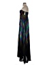 retrofête Metallic Black Purple Cocktail Dress Size P (estimated, petite) - photo 5