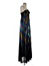 retrofête Metallic Black Purple Cocktail Dress Size P (estimated, petite) - photo 4