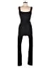 Kittenish Solid Black Jumpsuit Size S - photo 1