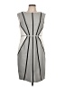 Sandra Darren Graphic Gray Cocktail Dress Size 10 (petite) - photo 1