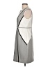 Sandra Darren Graphic Gray Cocktail Dress Size 10 (petite) - photo 5