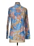 J. McLaughlin Print Blue Long Sleeve Button-Down Shirt Size S - photo 2