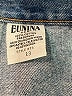 Eunina 100% Cotton Blue Denim Skirt Size 13 - photo 4