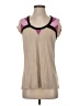 Rebecca Beeson Tan Short Sleeve Top Size Med (2) - photo 1