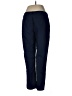 Roz & Ali Solid Blue Casual Pants Size 6 - photo 2