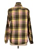 Unbranded Plaid Green Long Sleeve Button-Down Shirt Size M - photo 2