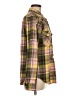 Unbranded Plaid Green Long Sleeve Button-Down Shirt Size M - photo 4