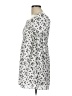 Francesca's 100% Polyester White Casual Dress Size 12 - photo 5