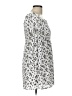 Francesca's 100% Polyester White Casual Dress Size 12 - photo 4