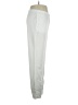 Blair 100% Polyester Solid Ivory Track Pants Size 16 - photo 4