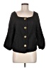 MICHAEL Michael Kors 100% Linen Black Jacket Size 8 - photo 1