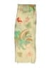 Spun 100% Polyester Tropical Yellow Green Scarf One size - photo 2