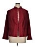 The Limited Burgundy Blazer Size 1X - photo 1