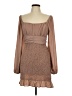 Le Lis Brown Cocktail Dress Size L - photo 1