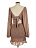 Le Lis Brown Cocktail Dress Size L - photo 2