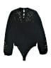 Express 100% Polyester Black Long Sleeve Blouse Size S - photo 1