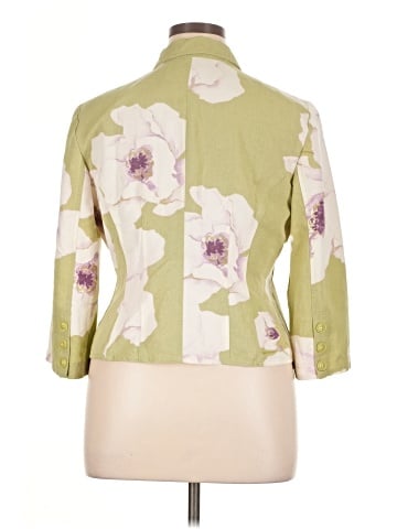 Emma James 3/4 Sleeve Button-Down Shirt (view 2)