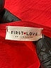 First Love Red Short Sleeve Blouse Size M - photo 7