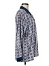 JCPenney Paisley Blue Long Sleeve Blouse Size M - photo 4