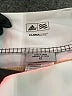 Adidas 100% Polyester White Shorts Size 6 - photo 3