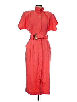 dawn joy fashions dress 80'S VINTAGE RED BUTTON DOWN DRESS // SIZE SMALL – SANGRE DE CRISTO VINTAGE main image 1