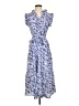 Boho Chic Blue Casual Dress Size XS - photo 1