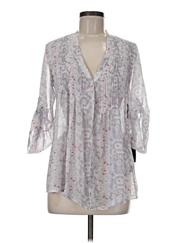 Love Stitch 3/4 Sleeve Blouse (view 1)