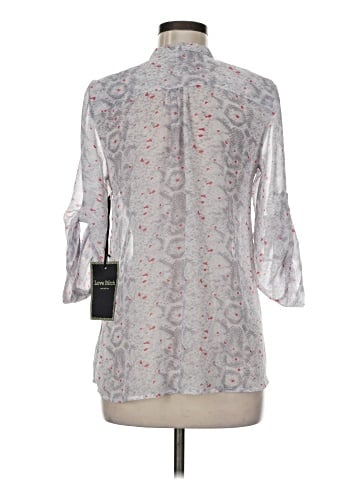 Love Stitch 3/4 Sleeve Blouse (view 2)