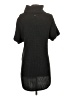 Ugg 100% Cotton Black Poncho Size S - photo 2
