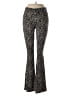 ABound Animal Print Black Casual Pants Size S - photo 1