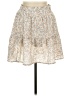 Shein 100% Polyester Paisley Ivory Casual Skirt Size L - photo 1