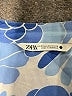 Zara 100% Cotton Floral Blue Long Sleeve Blouse Size XS - photo 7