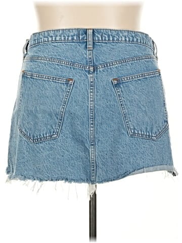 Abercrombie & Fitch Denim Skirt (view 2)