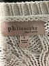 Philosophy Republic Clothing Ivory Pullover Sweater Size L - photo 4