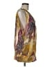 Adrienne Vittadini 100% Polyester Gold Sleeveless Blouse Size M - photo 4