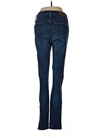 Madewell Tall 10" High-Rise Skinny Jeans in Hayes Wash (view 2)