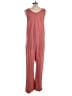 Brooklinen Solid Pink Jumpsuit Size L - photo 2