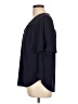 Lane Bryant Blue Short Sleeve Blouse Size 10 - 12 Plus - photo 5