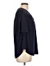 Lane Bryant Blue Short Sleeve Blouse Size 10 - 12 Plus - photo 4