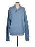 7 Diamonds Blue Wool Pullover Sweater Size L - photo 1